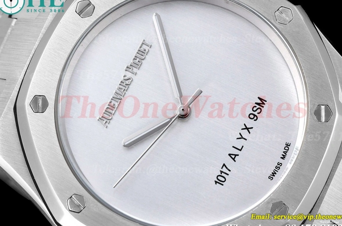 41mm SS MY8215 GDF Oak 1017 White Royal SS Dial 0524